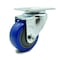 Service Caster 3 Inch Blue Polyurethane Wheel Swivel Top Plate Caster SCC-20S314-PPUB-BLUE - alternate 1